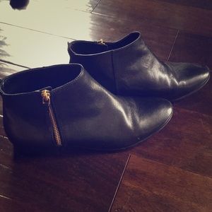 Cole Haan Leather Ankle Boots